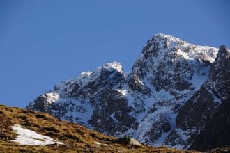 Scafell In Winter