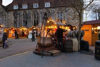 Christmas Market in Winchester