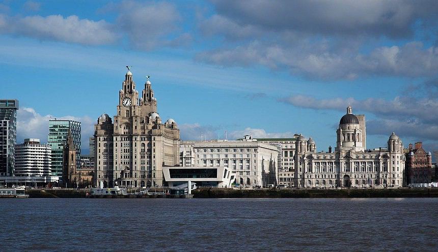 Landmarks in Liverpool