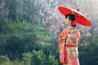 how to style a kimono