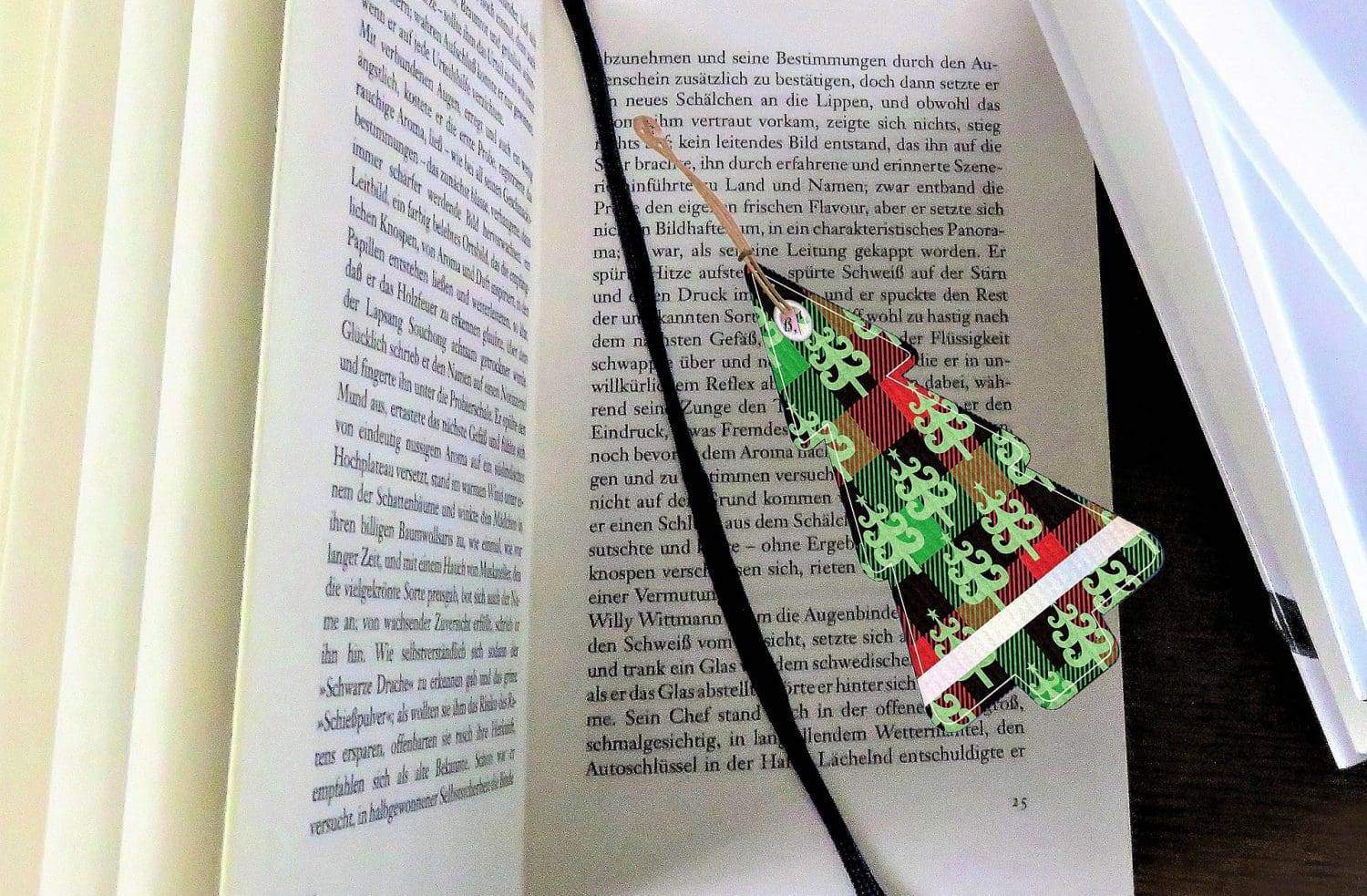 christmas bookmark 