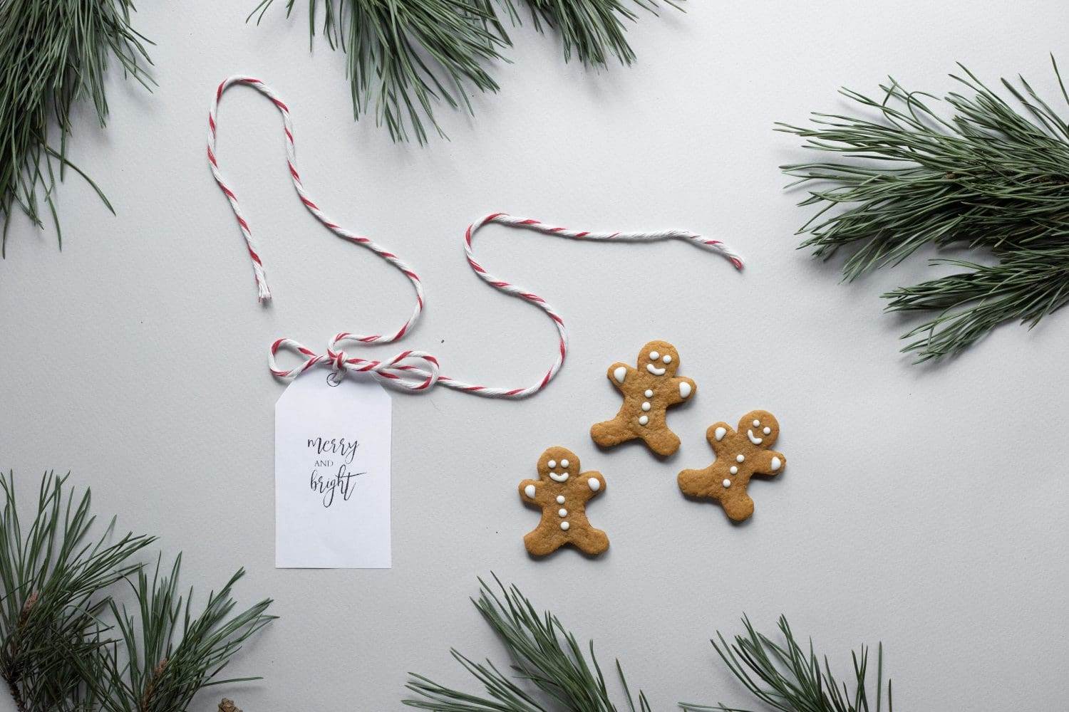 Christmas gift tag 