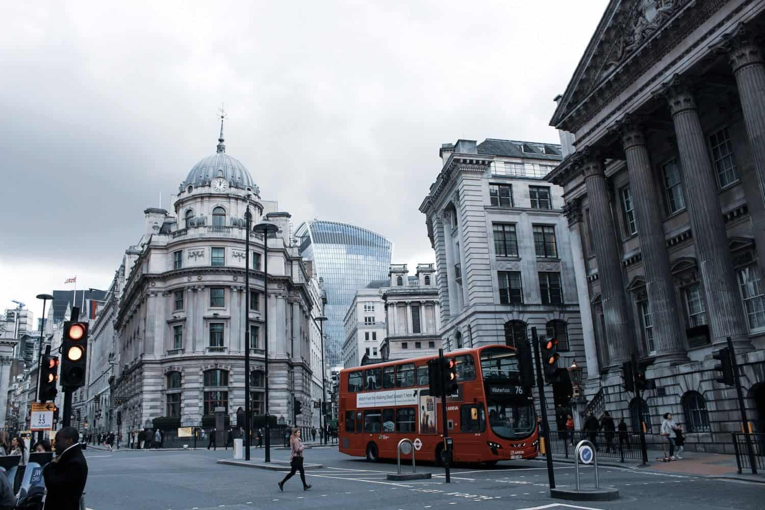 shopping streets in London