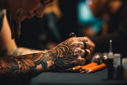 sunflower tattoo