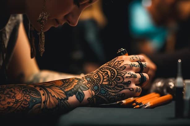 sunflower tattoo