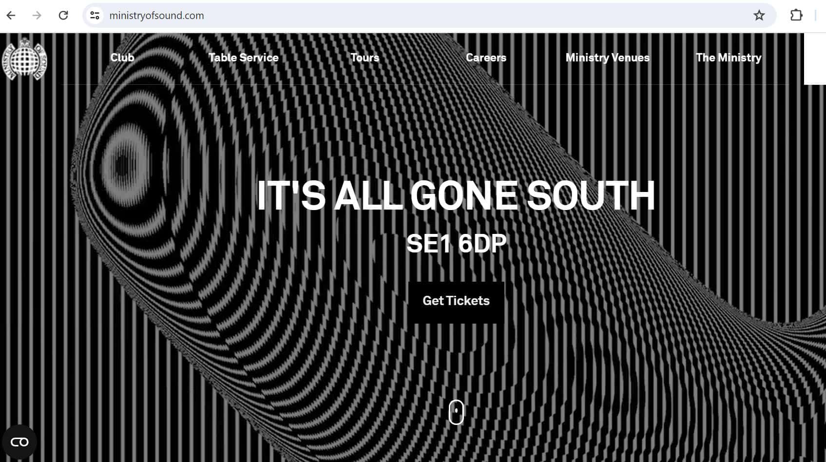 London's Nightlife: Insider Tips for the Best Experience 9 Homepage of Ministry of Sound's official website