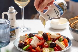salad, greek salad