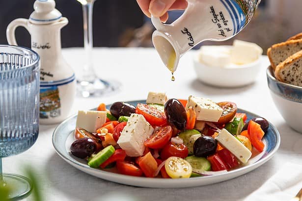 salad, greek salad